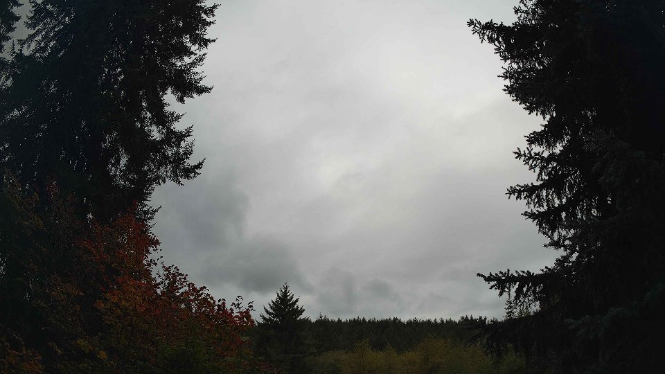 Pacific Northwest skyline timelapse on Oct 02, 2026 at 12:00 PM