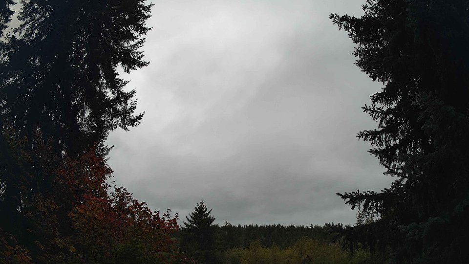 Pacific Northwest skyline timelapse on Oct 02, 2026 at 12:15 PM