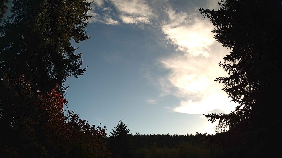 Pacific Northwest skyline timelapse on Oct 02, 2026 at 5:45 PM