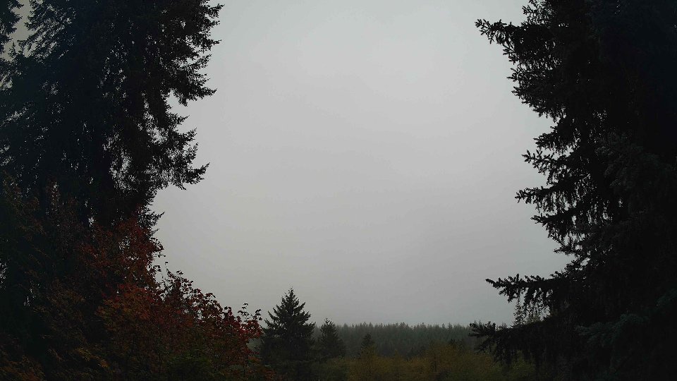 Pacific Northwest skyline timelapse on Oct 03, 2026 at 8:30 AM
