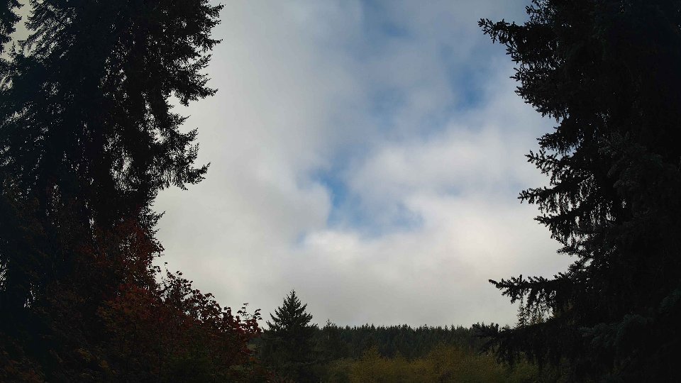 Pacific Northwest skyline timelapse on Oct 03, 2026 at 10:15 AM