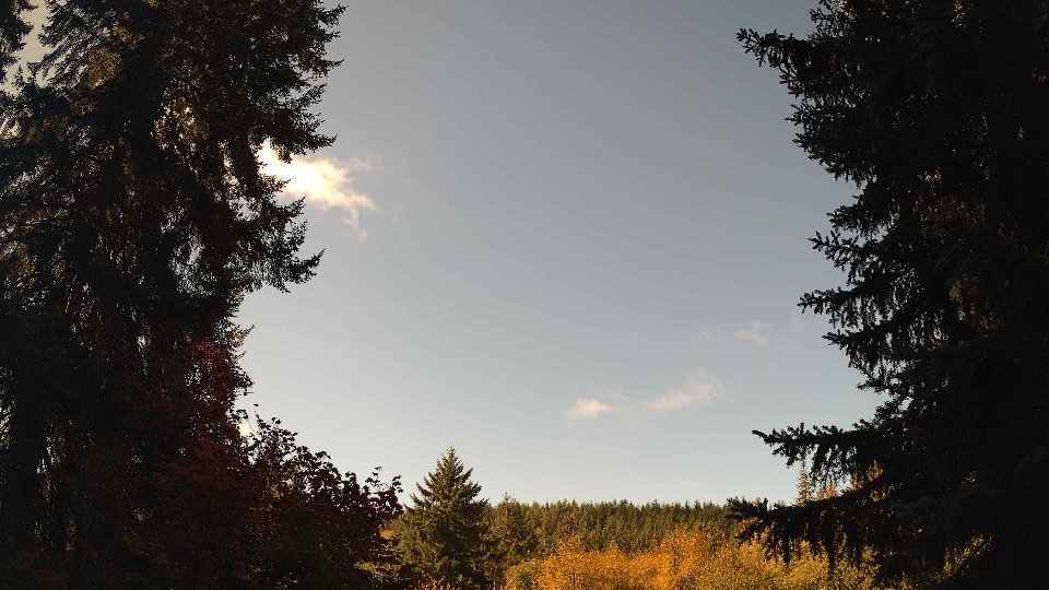 Pacific Northwest skyline timelapse on Oct 03, 2026 at 11:00 AM