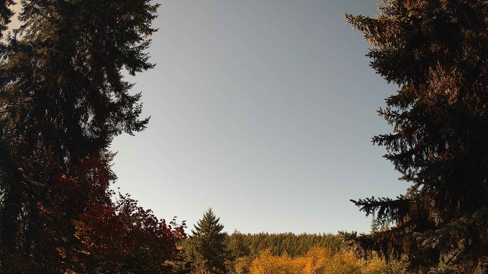 Pacific Northwest skyline timelapse on Oct 03, 2026 at 11:45 AM