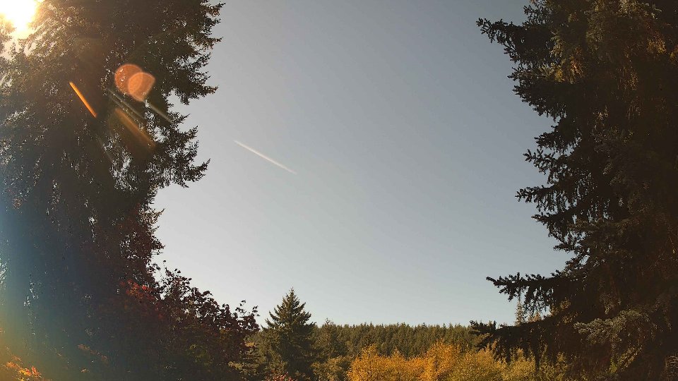 Pacific Northwest skyline timelapse on Oct 03, 2026 at 12:15 PM