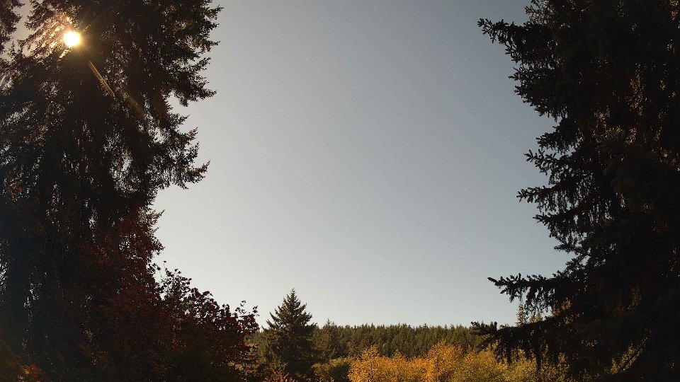 Pacific Northwest skyline timelapse on Oct 03, 2026 at 1:00 PM