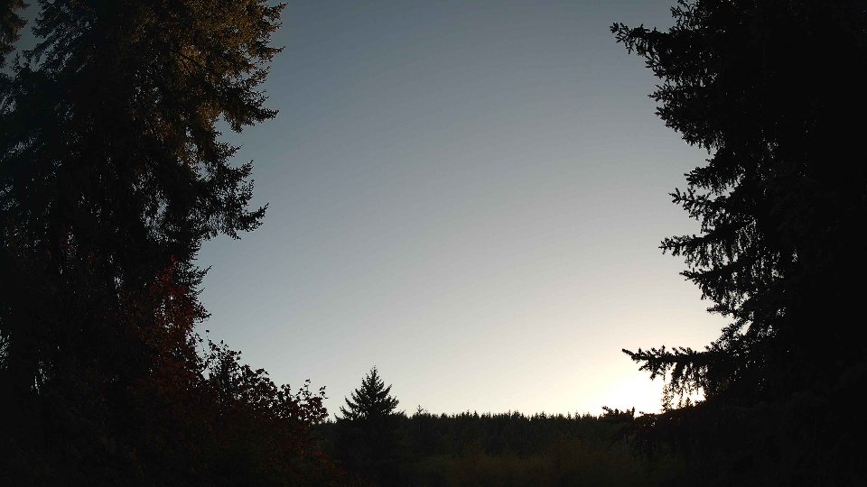 Pacific Northwest skyline timelapse on Oct 03, 2026 at 5:45 PM