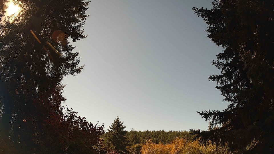 Pacific Northwest skyline timelapse on Oct 04, 2026 at 12:30 PM