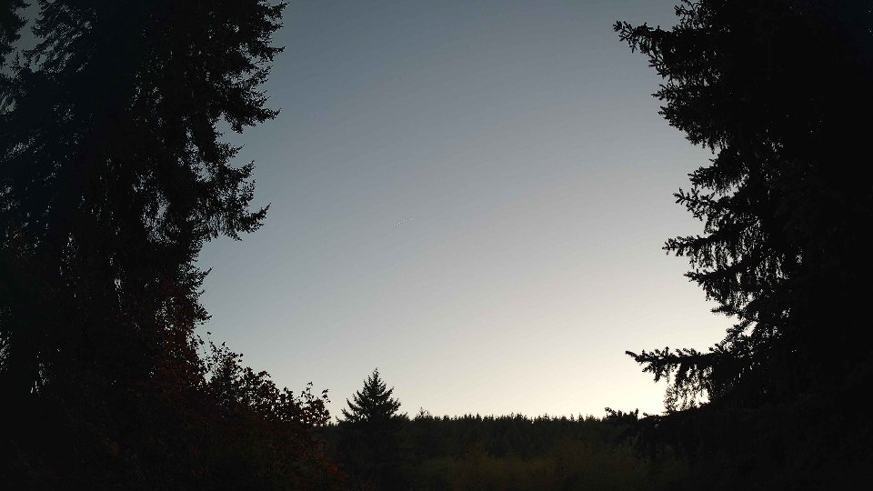 Pacific Northwest skyline timelapse on Oct 04, 2026 at 6:30 PM