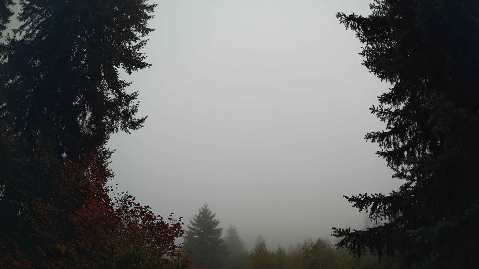 Pacific Northwest skyline timelapse on Oct 05, 2026 at 8:00 AM