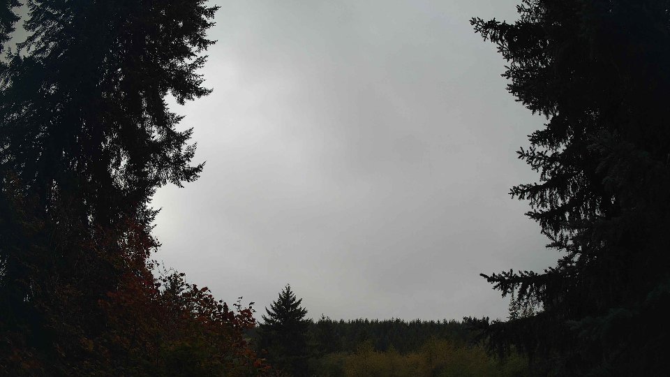 Pacific Northwest skyline timelapse on Oct 05, 2026 at 12:15 PM
