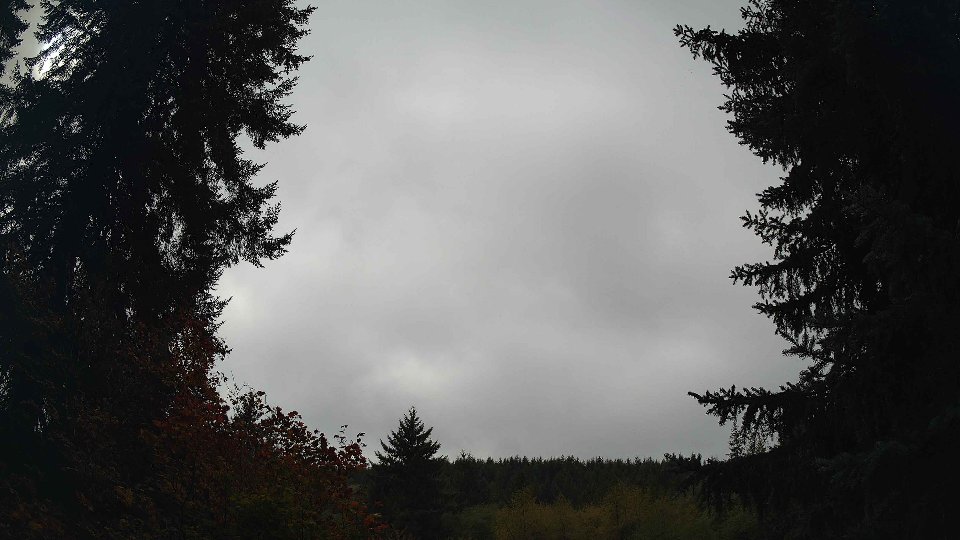 Pacific Northwest skyline timelapse on Oct 05, 2026 at 12:30 PM