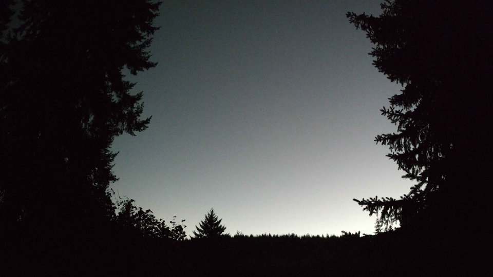 Pacific Northwest skyline timelapse on Oct 05, 2026 at 7:15 PM