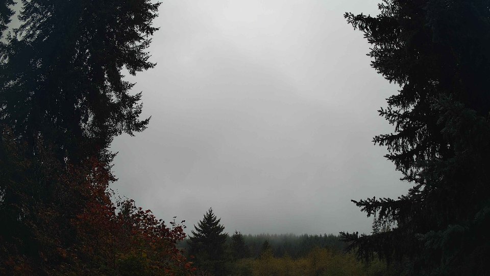 Pacific Northwest skyline timelapse on Oct 06, 2026 at 8:15 AM