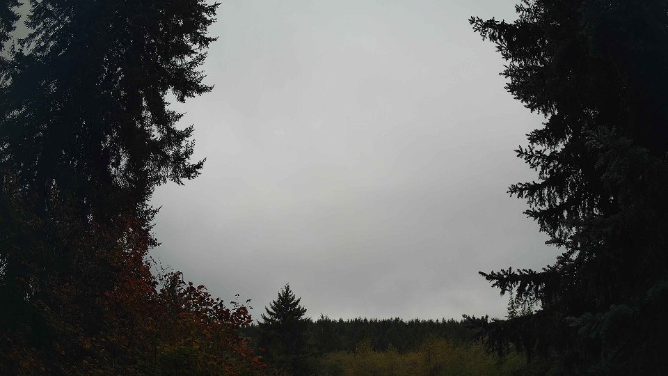Pacific Northwest skyline timelapse on Oct 06, 2026 at 10:45 AM
