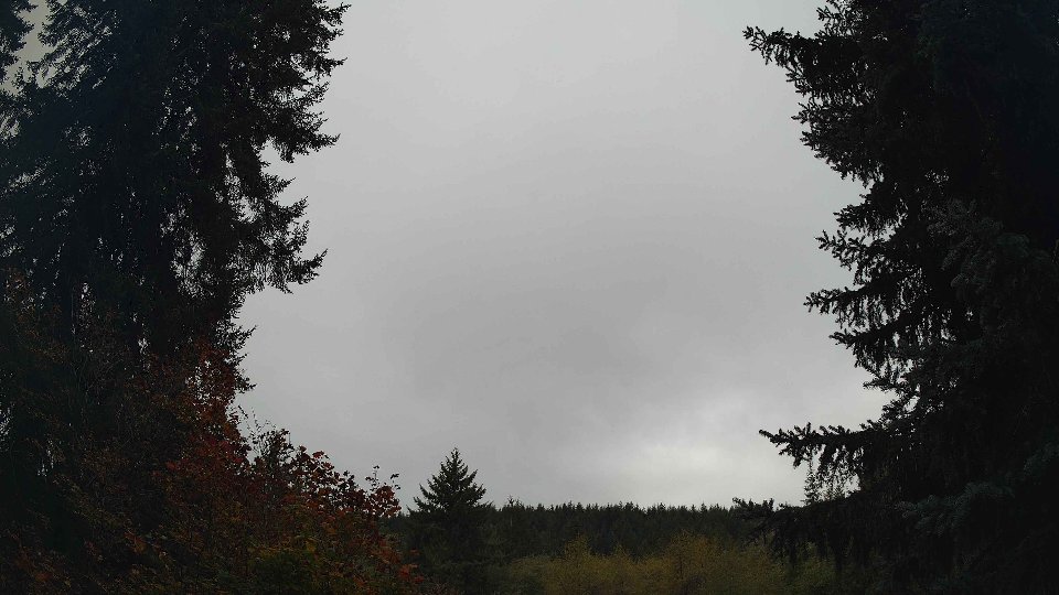 Pacific Northwest skyline timelapse on Oct 06, 2026 at 11:00 AM