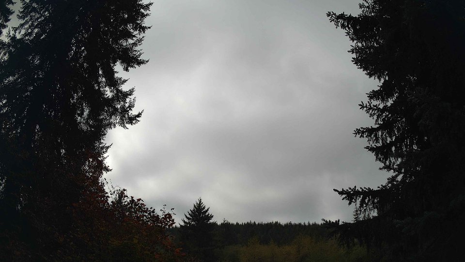 Pacific Northwest skyline timelapse on Oct 06, 2026 at 12:30 PM