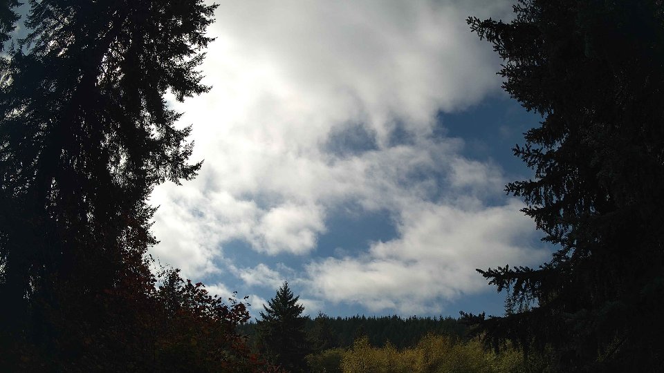 Pacific Northwest skyline timelapse on Oct 06, 2026 at 1:15 PM