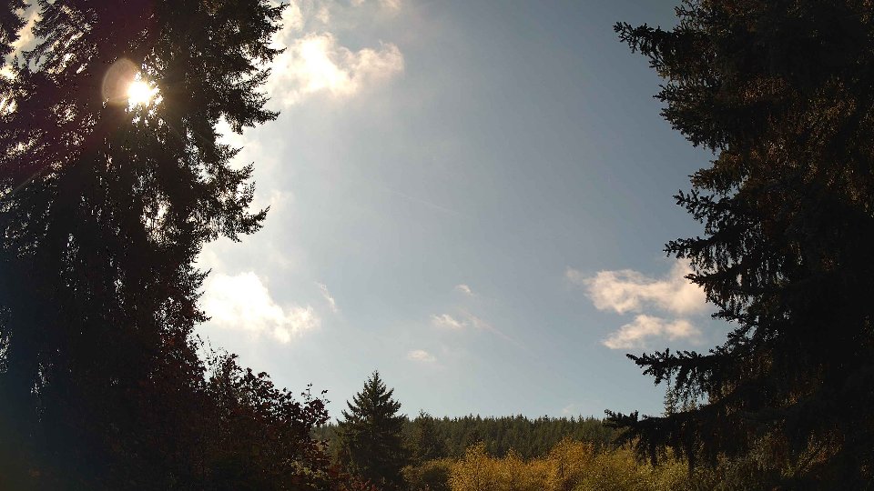 Pacific Northwest skyline timelapse on Oct 06, 2026 at 1:30 PM