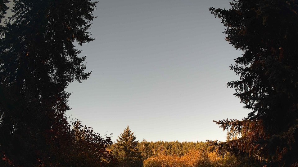 Pacific Northwest skyline timelapse on Oct 08, 2026 at 8:45 AM