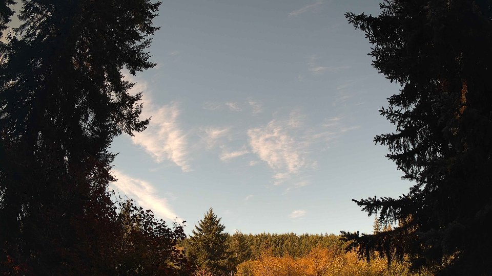 Pacific Northwest skyline timelapse on Oct 08, 2026 at 10:00 AM