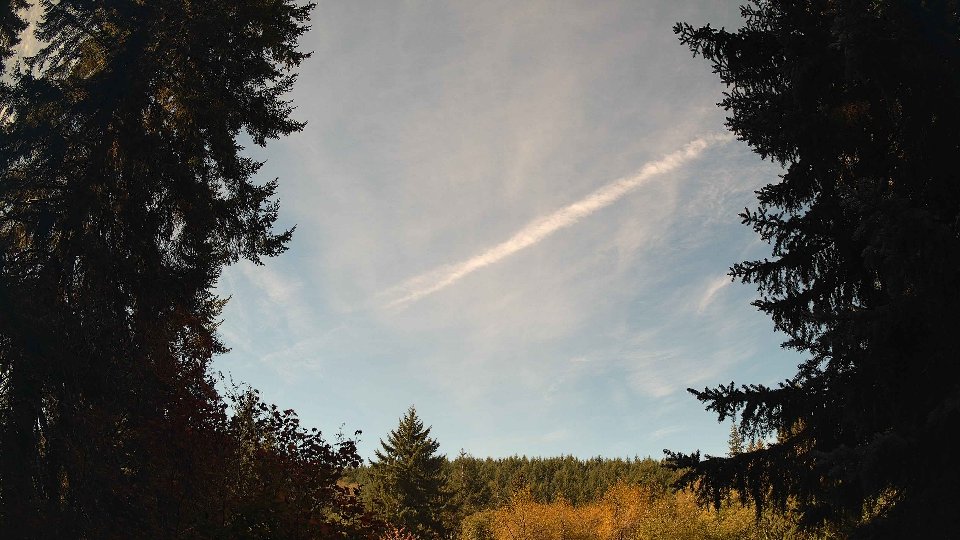 Pacific Northwest skyline timelapse on Oct 08, 2026 at 11:00 AM