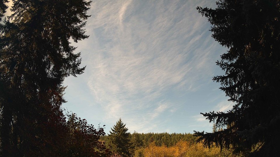 Pacific Northwest skyline timelapse on Oct 08, 2026 at 11:15 AM