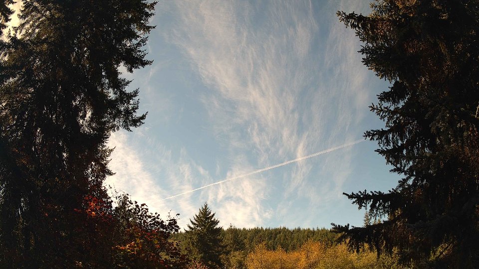 Pacific Northwest skyline timelapse on Oct 08, 2026 at 11:45 AM