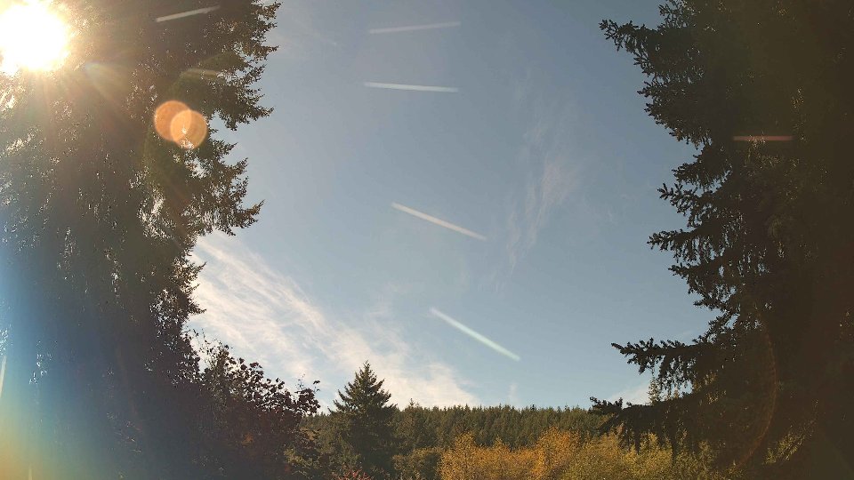 Pacific Northwest skyline timelapse on Oct 08, 2026 at 12:30 PM