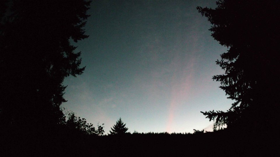 Pacific Northwest skyline timelapse on Oct 08, 2026 at 7:15 PM