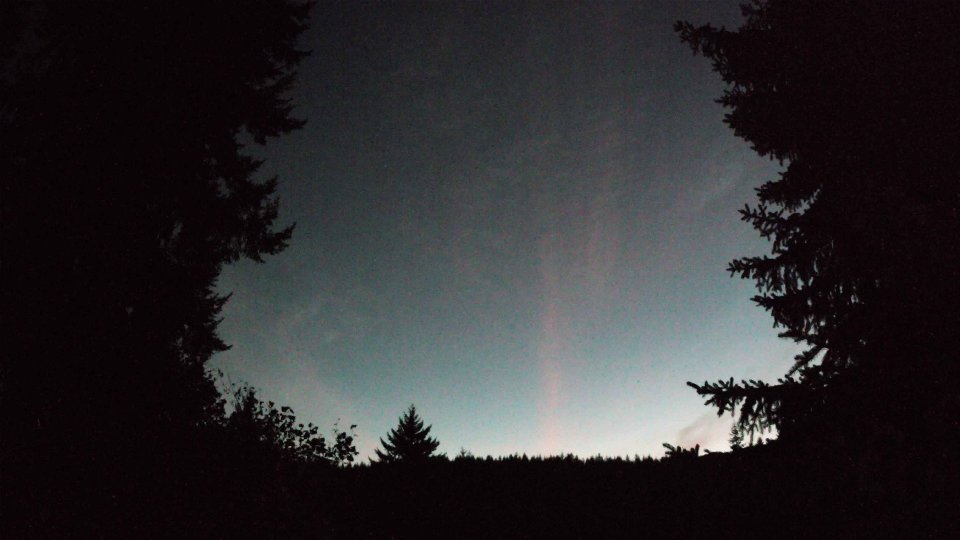 Pacific Northwest skyline timelapse on Oct 08, 2026 at 7:18 PM