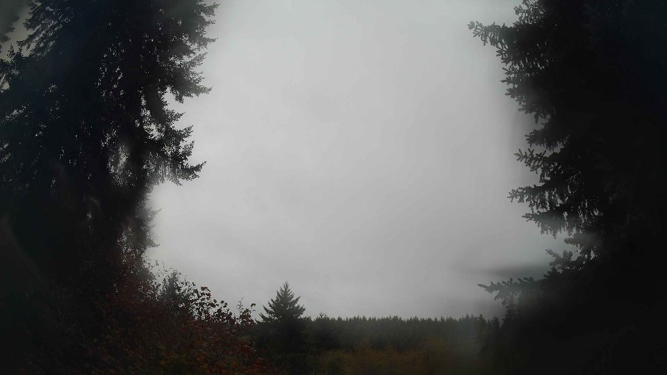 Pacific Northwest skyline timelapse on Oct 09, 2026 at 7:30 AM