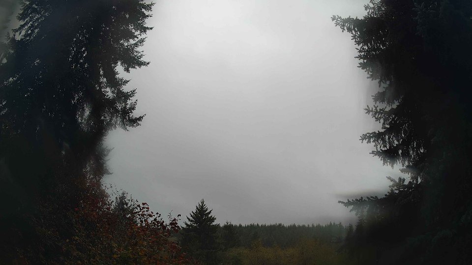 Pacific Northwest skyline timelapse on Oct 09, 2026 at 8:00 AM