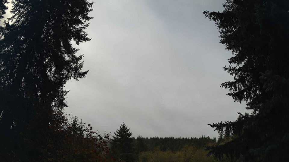 Pacific Northwest skyline timelapse on Oct 09, 2026 at 11:00 AM