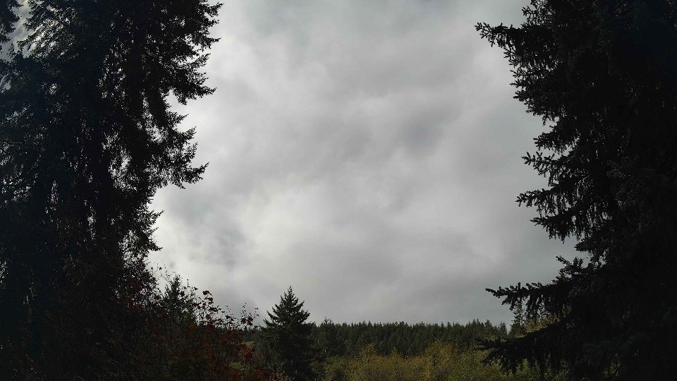 Pacific Northwest skyline timelapse on Oct 09, 2026 at 11:30 AM