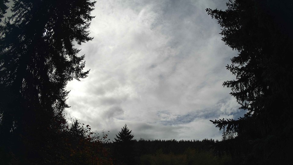 Pacific Northwest skyline timelapse on Oct 09, 2026 at 1:30 PM