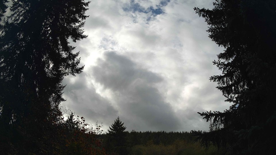 Pacific Northwest skyline timelapse on Oct 09, 2026 at 1:45 PM