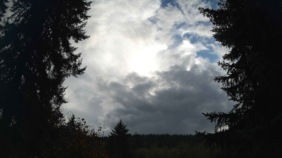 Pacific Northwest skyline timelapse on Oct 09, 2026 at 4:45 PM