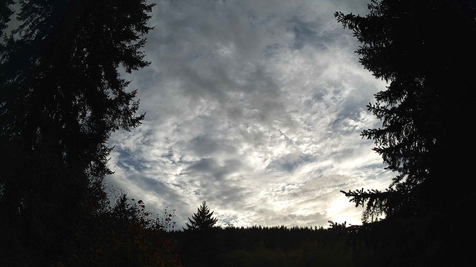 Pacific Northwest skyline timelapse on Oct 09, 2026 at 5:30 PM