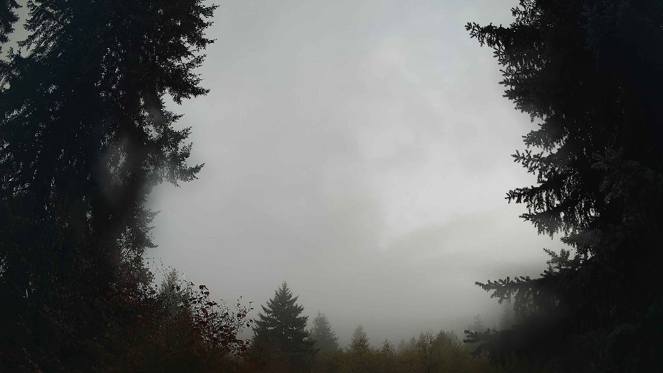 Pacific Northwest skyline timelapse on Oct 10, 2026 at 7:30 AM