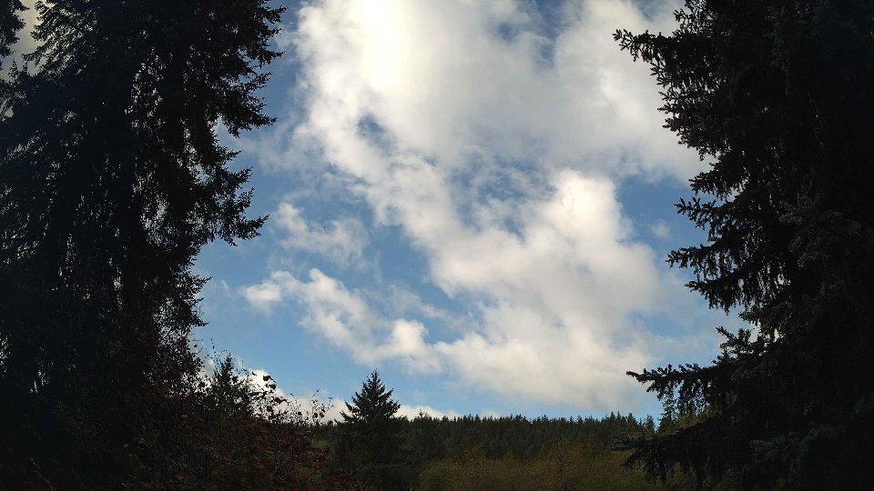 Pacific Northwest skyline timelapse on Oct 10, 2026 at 10:00 AM