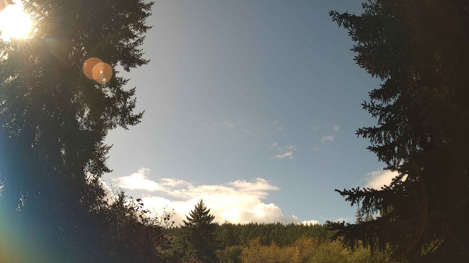 Pacific Northwest skyline timelapse on Oct 10, 2026 at 12:30 PM
