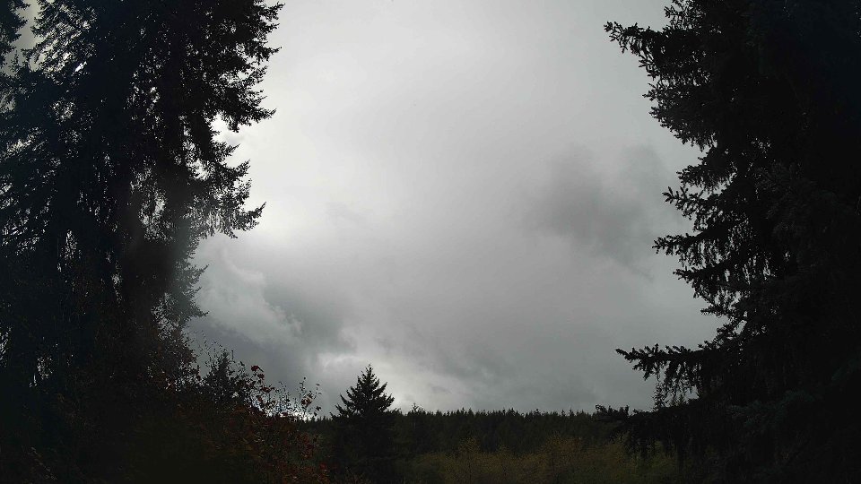 Pacific Northwest skyline timelapse on Oct 10, 2026 at 1:00 PM
