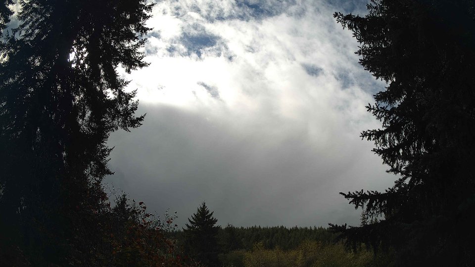 Pacific Northwest skyline timelapse on Oct 10, 2026 at 1:30 PM