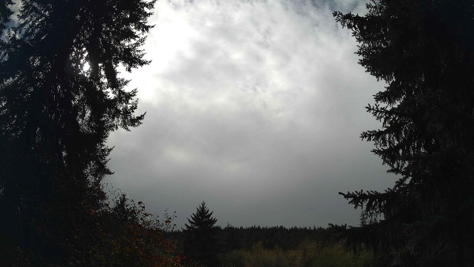 Pacific Northwest skyline timelapse on Oct 10, 2026 at 1:45 PM