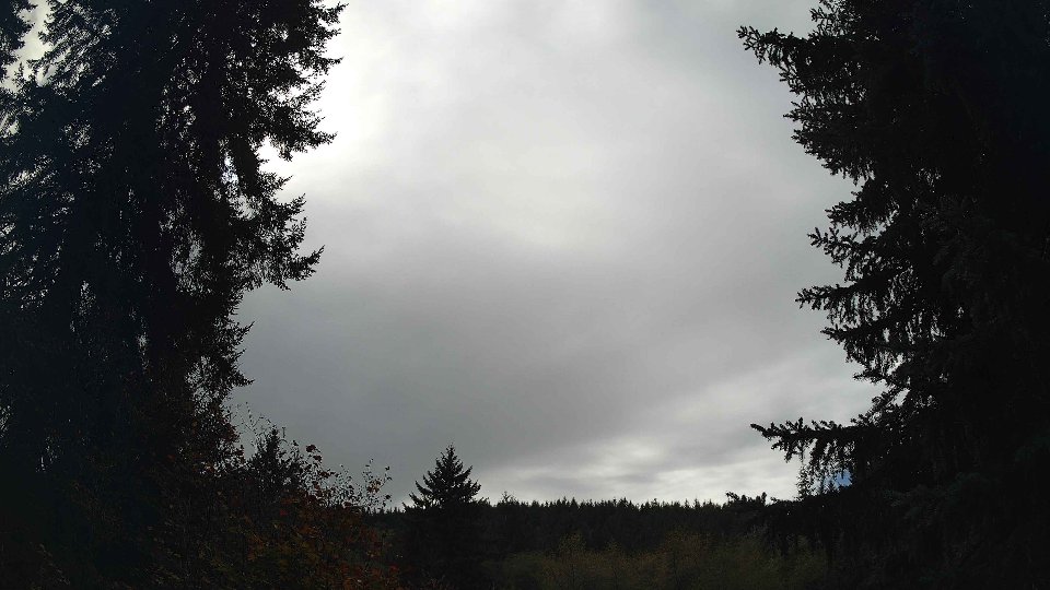 Pacific Northwest skyline timelapse on Oct 10, 2026 at 2:00 PM