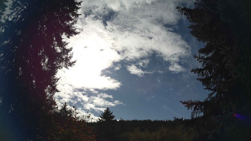 Pacific Northwest skyline timelapse on Oct 10, 2026 at 3:00 PM