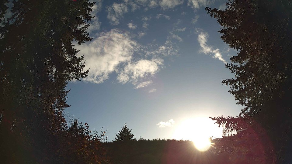 Pacific Northwest skyline timelapse on Oct 10, 2026 at 5:15 PM