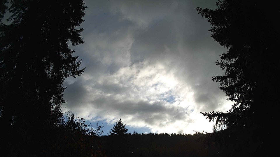 Pacific Northwest skyline timelapse on Oct 10, 2026 at 5:30 PM