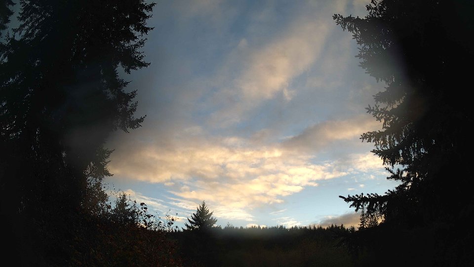 Pacific Northwest skyline timelapse on Oct 10, 2026 at 6:15 PM