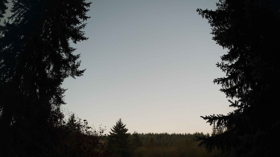 Pacific Northwest skyline timelapse on Oct 11, 2026 at 7:15 AM